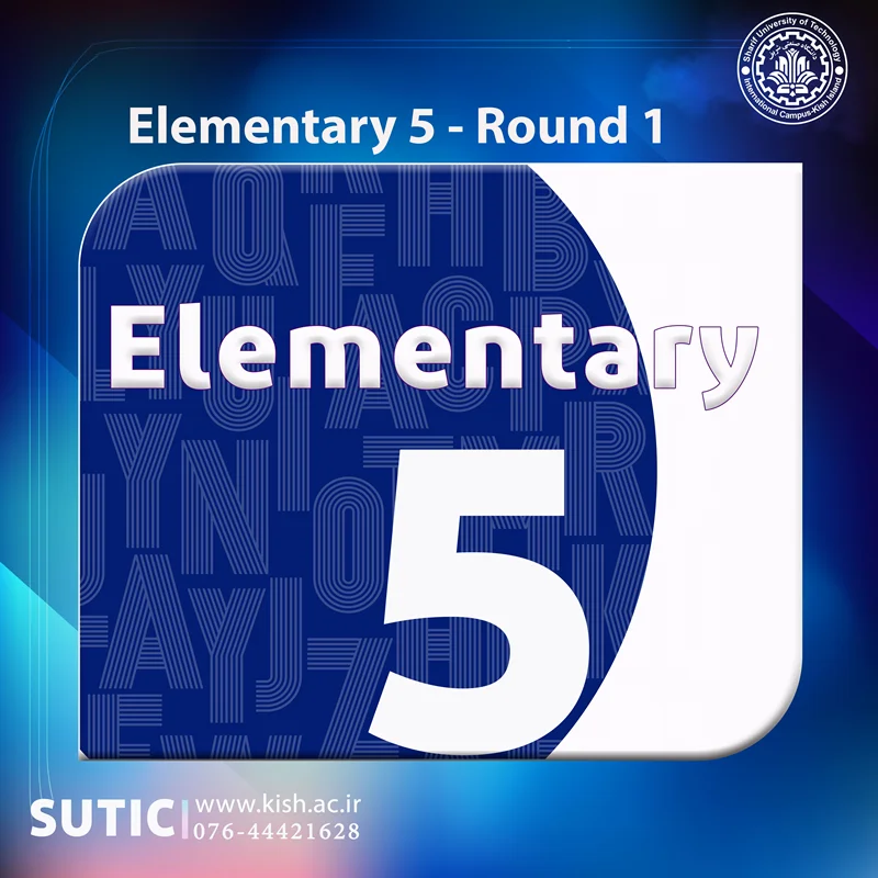 Elementary 5 - Round 1 -دوره خصوصي دو نفره
